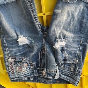 Miss Me Kids Blue Distressed Boyfriend Jeans